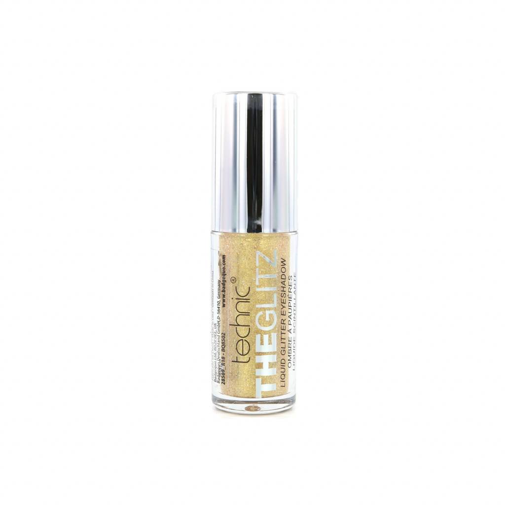 Technic The Glitz Liquid Glitter Eyeshadow Gold technic kopen in de aanbieding