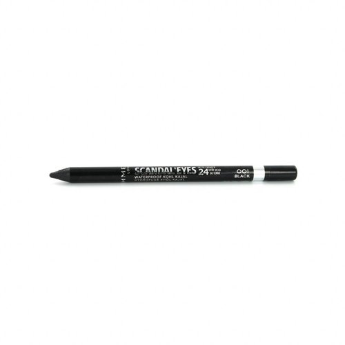 Rimmel ScandalEyes Kohl Kajal Waterproof Oogpotlood - 001 Black (Relaunch)