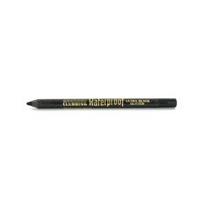 Contour Clubbing Waterproof Oogpotlood - Ultra Black Glitter