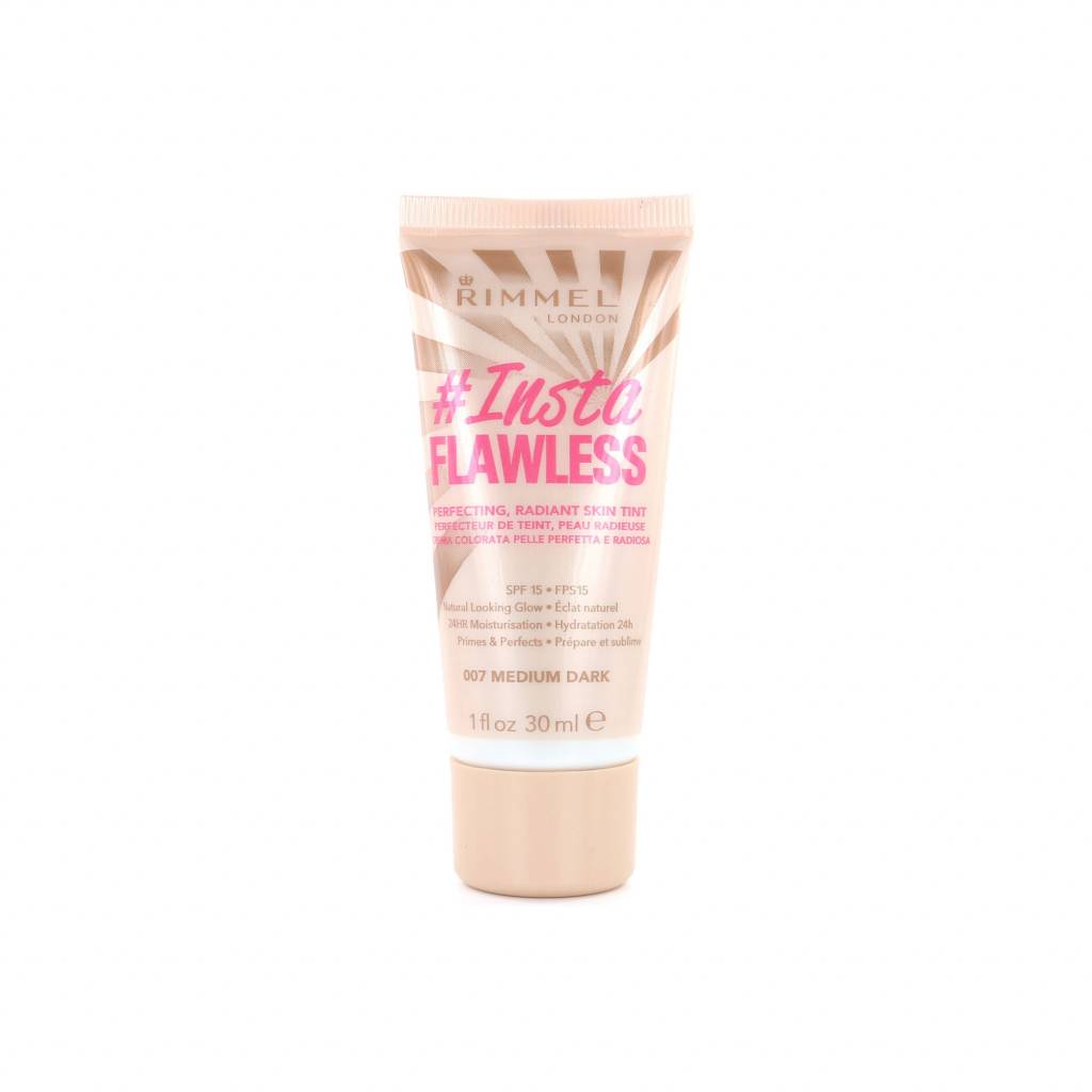 Rimmel Insta Flawless Perfecting Radiant Skin Tint 007 Medium Dark rimmel kopen in de aanbieding Rimmel Insta Flawless Perfecting Radiant Skin Tint 007 Medium Dark rimmel kopen in de aanbieding