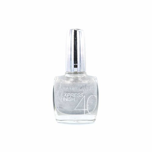 Maybelline Express Finish Nagellak - 830 Silver Speed