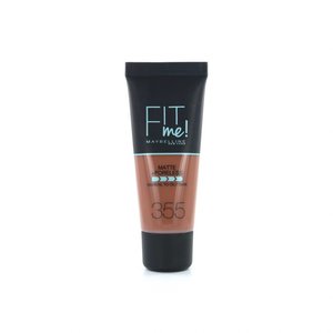 Fit Me Matte + Poreless Foundation - 355 Pecan