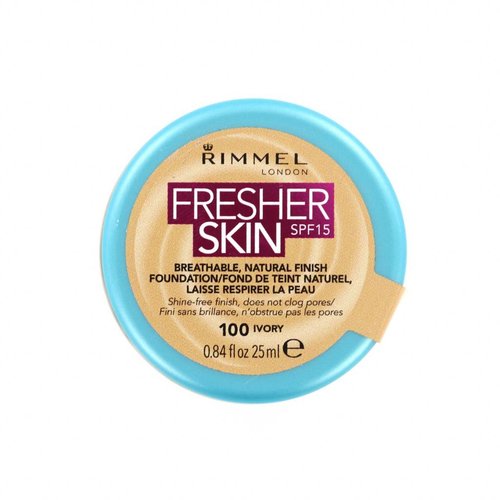 Rimmel Fresher Skin Foundation - 100 Ivory