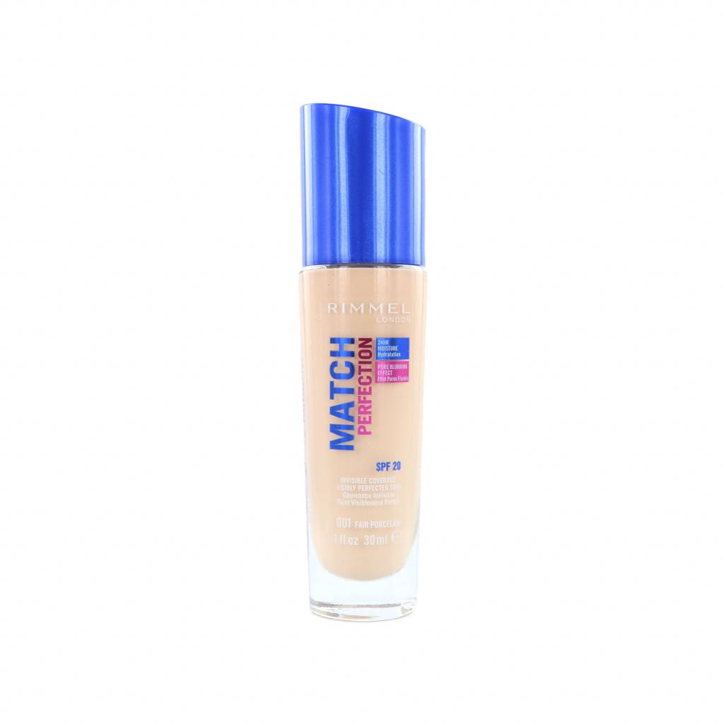 Rimmel Match Perfection Foundation 001 Fair Porcelain rimmel kopen in de aanbieding