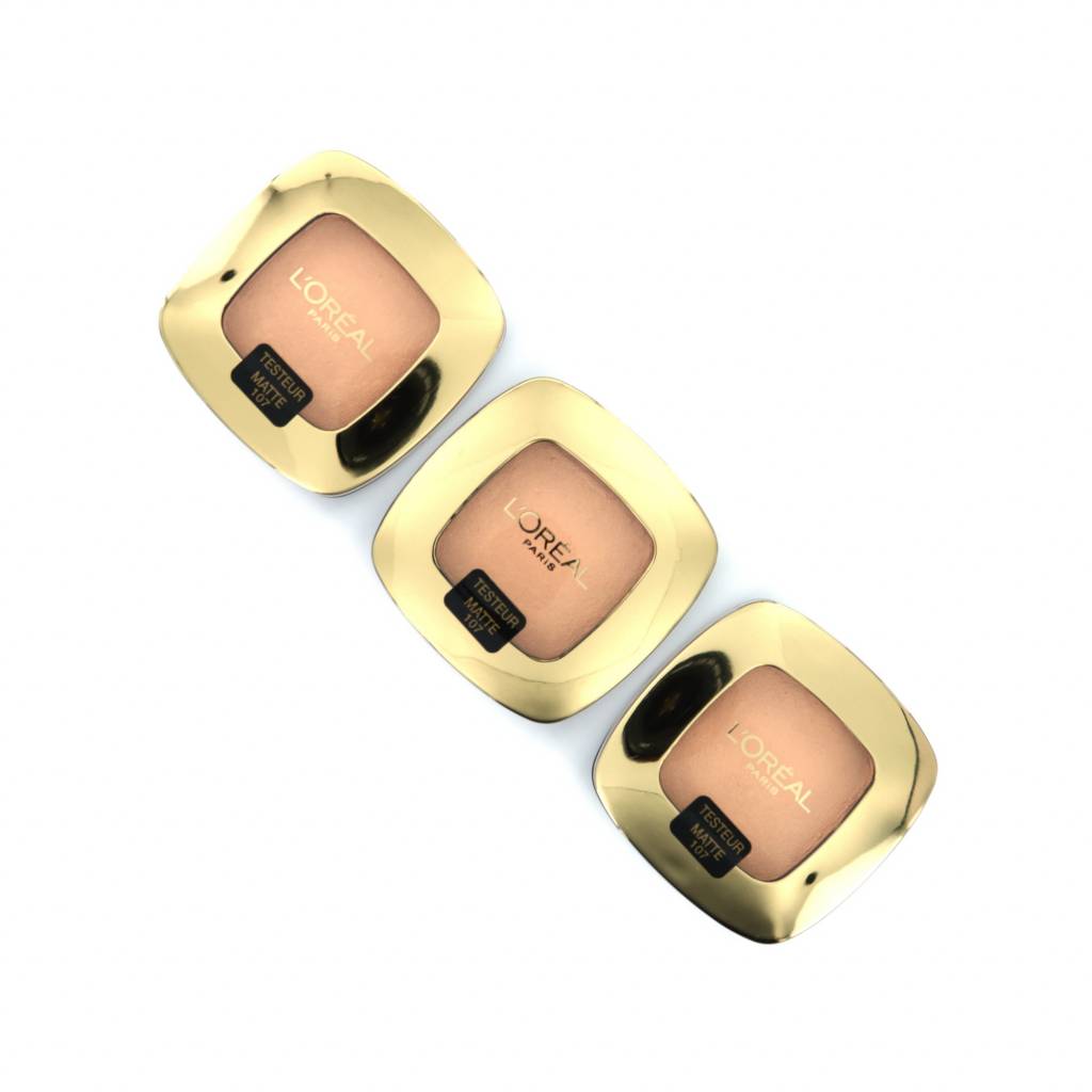 Loreal Color Riche Oogschaduw 3 X Tester 107 Macaron Vanille loreal kopen in de aanbieding