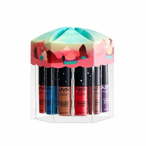 NYX Whipped Wonderland Soft Matte Metallic Lip Cream Set