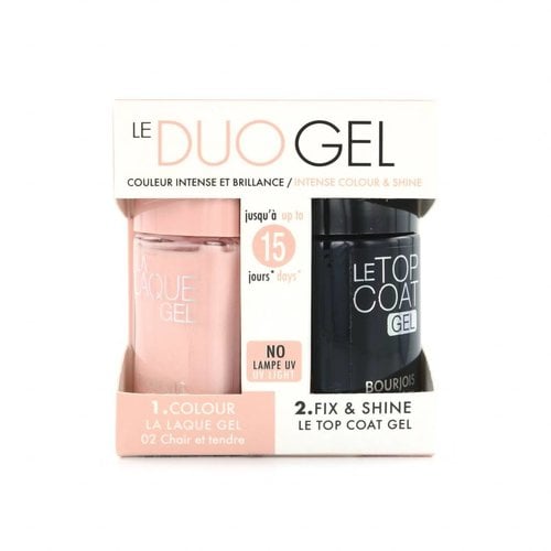 Bourjois Duo Gel Nagellak - 02 Chair Et Tendre