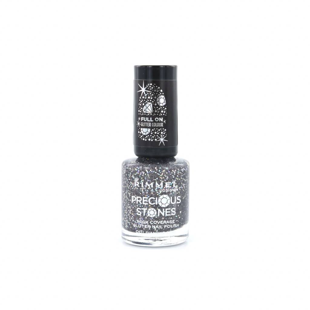Rimmel Glitter Precious Stones Nagellak 001 Diamond Dust rimmel kopen in de aanbieding