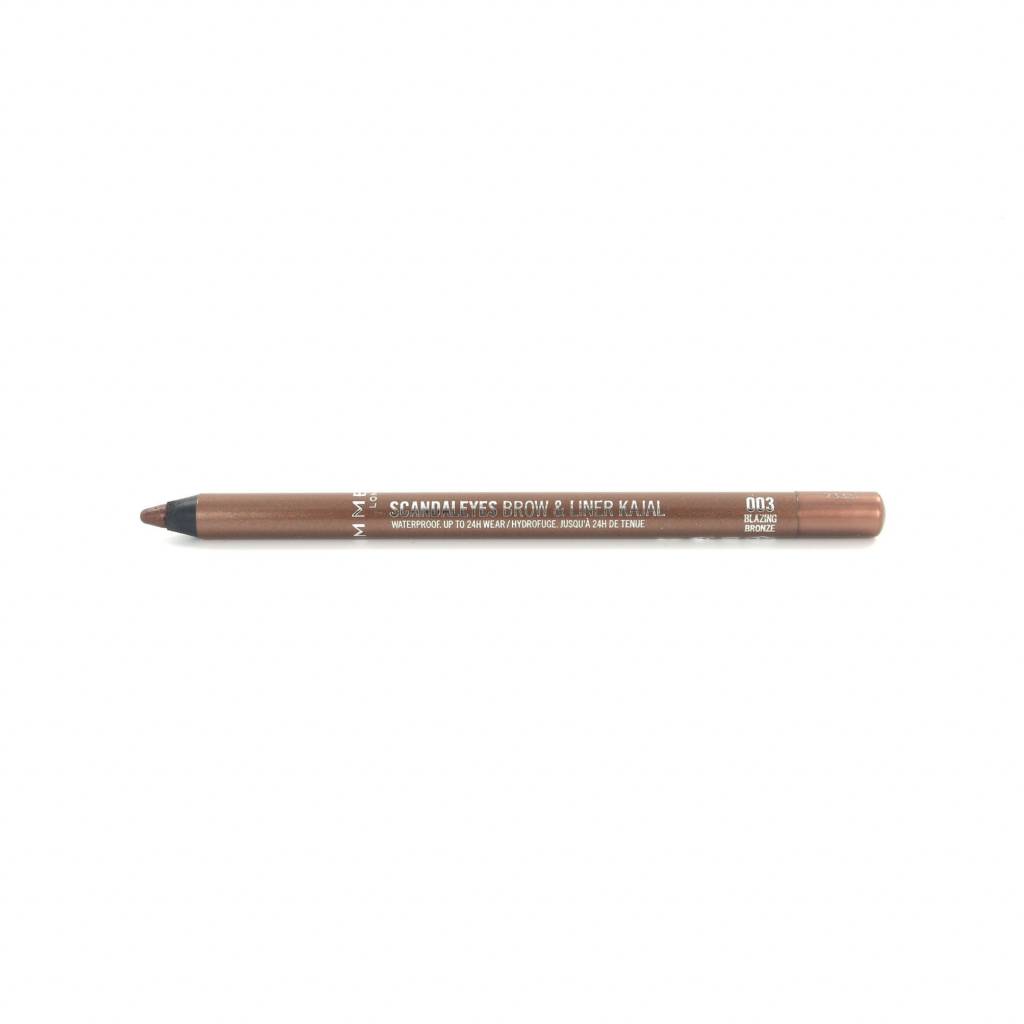Rimmel Scandaleyes Brow Liner Pencil 003 Blazing Bronze rimmel kopen in de aanbieding