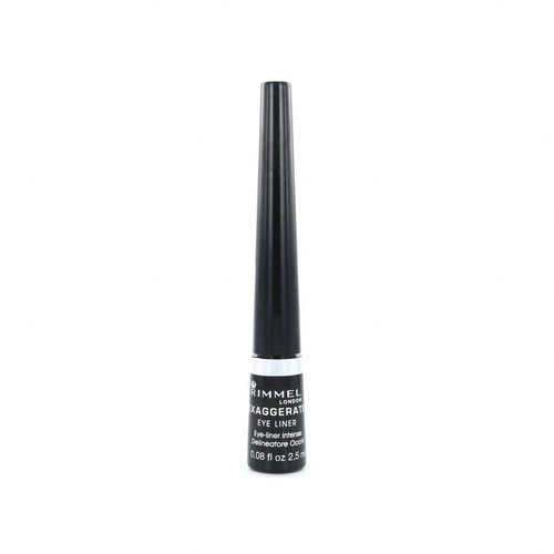 Rimmel Exaggerate Eyeliner - 001 100% Black