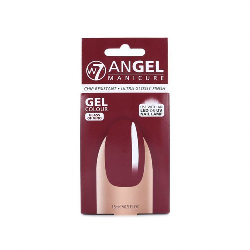 W7 Angel Manicure Gel UV Nagellak - Glass Of Vino