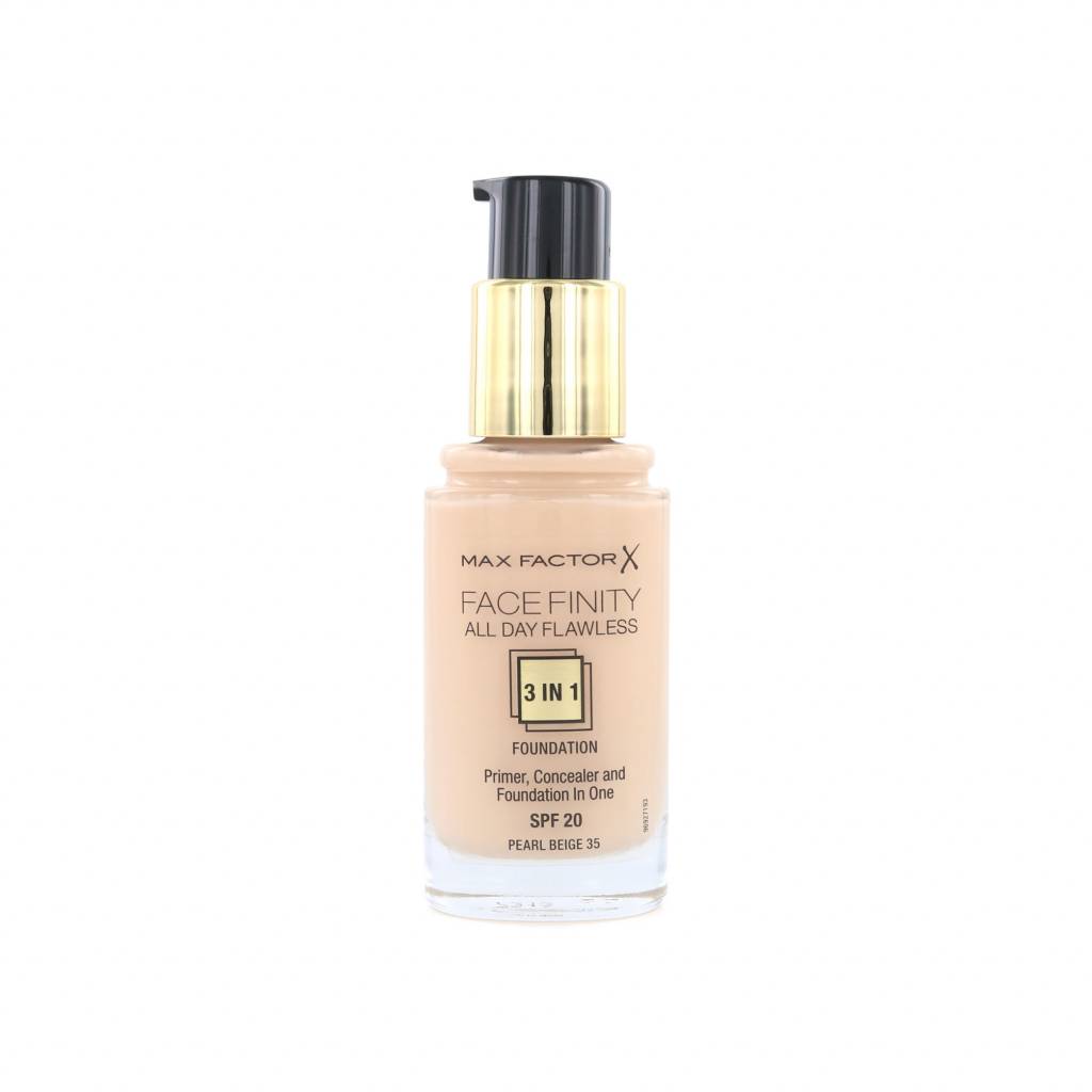 Max Factor Facefinity All Day Flawless 3 In 1 Foundation 35 Pearl Beige max factor kopen in de aanbieding Max Factor Facefinity All Day Flawless 3 In 1 Foundation 35 Pearl Beige max factor kopen in de aanbieding