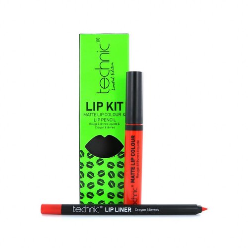 Technic Lip Kit Lipliner & Lipstick - Wild Child Technic Lip Kit Lipliner & Lipstick - Wild Child