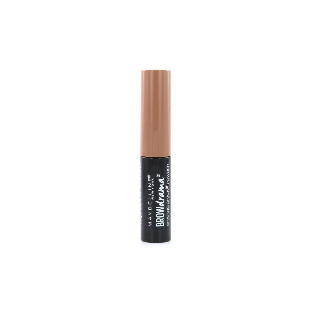 Maybelline Brow Drama Shaping Chalk Powder 100 Blonde maybelline kopen in de aanbieding