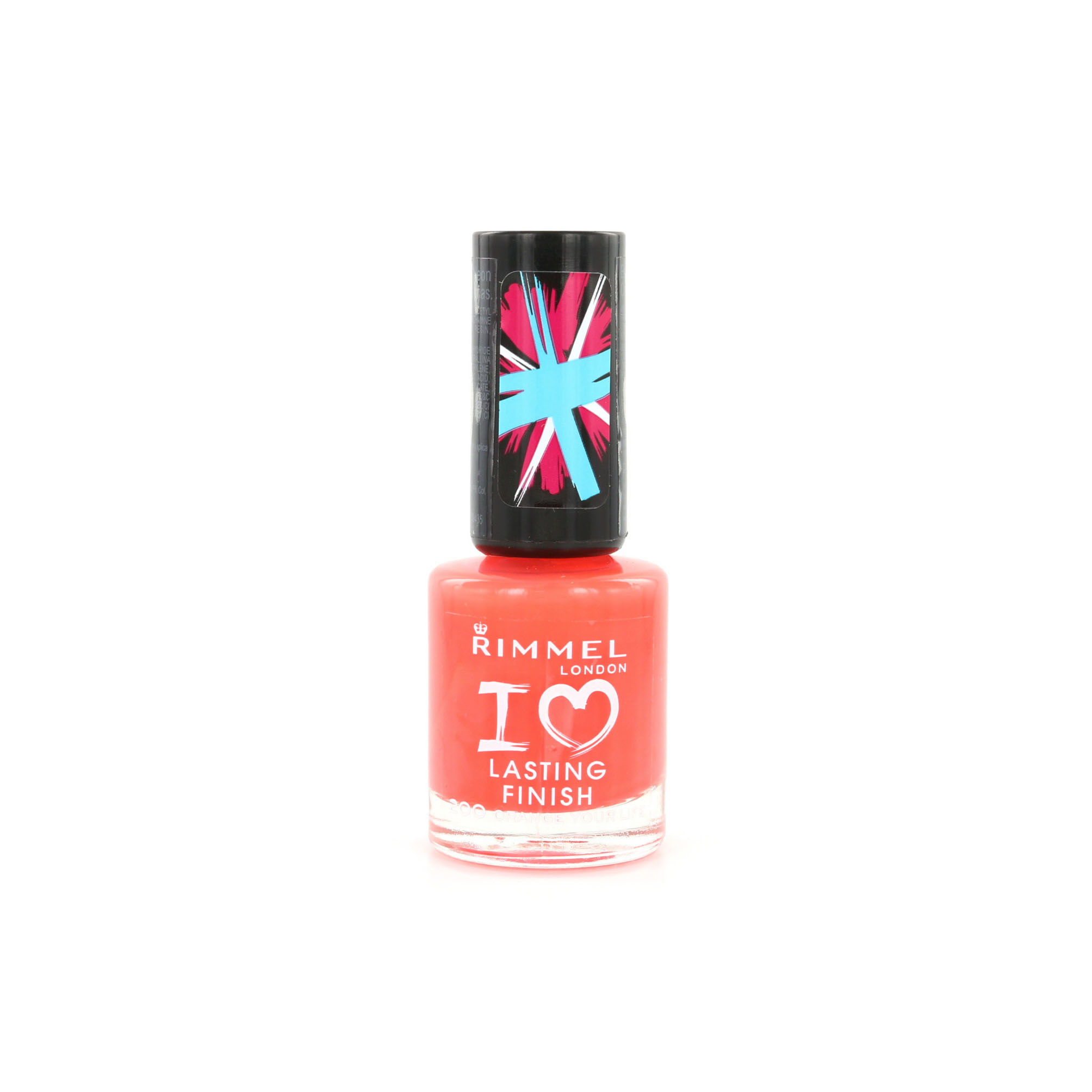 Rimmel I Love Lasting Finish Nagellak 200 Orange Your Life rimmel kopen in de aanbieding