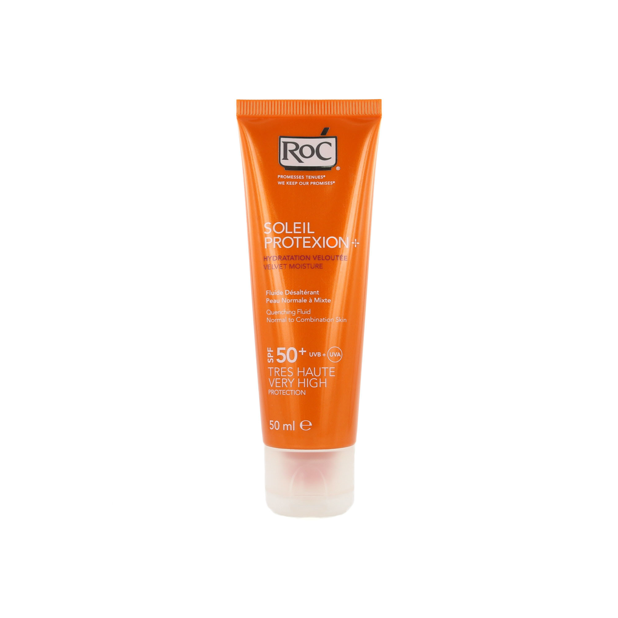 Roc Soleil Protection Velvet Moisture Suncream For Face Spf 50 roc kopen in de aanbieding