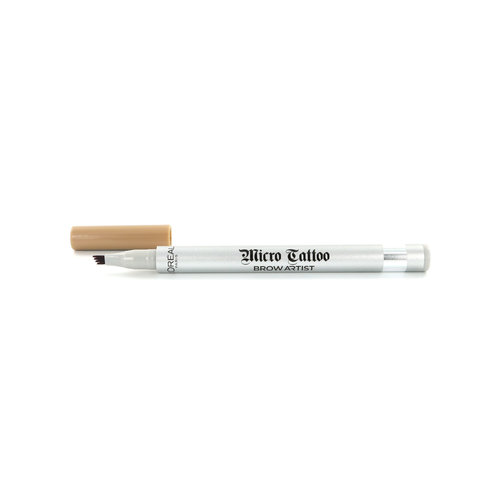 L'Oréal Brow Artist Micro Tattoo Wenkbrauwpotlood - 103 Dark Blond L'Oréal Brow Artist Micro Tattoo Wenkbrauwpotlood - 103 Dark Blond