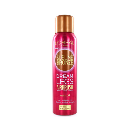 L'Oréal Sublime Bronze Dream Legs Airbrush Tanning Make-up Mist - Fair to Medium