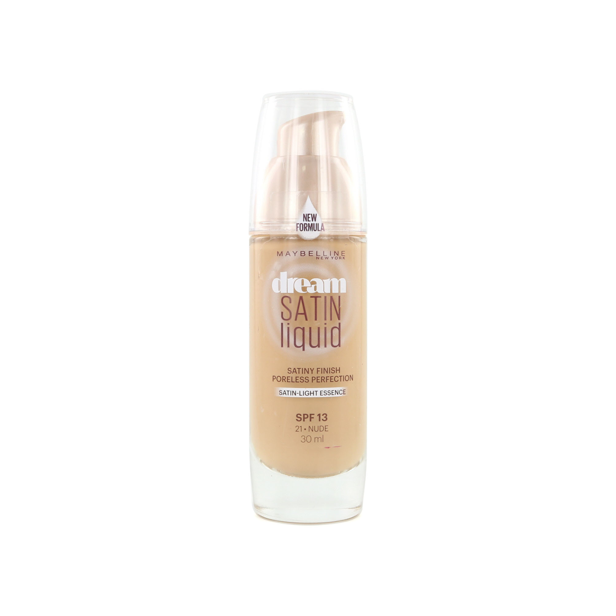 Maybelline Dream Satin Liquid Foundation 21 Nude maybelline kopen in de aanbieding