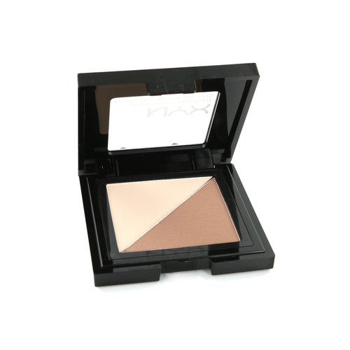 NYX Cheek Duo Contour Palette - Double Date