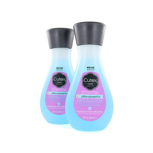 Cutex Nagellak Remover - Ultra Powerful (2 Stuks) Cutex Nagellak Remover - Ultra Powerful (2 Stuks)