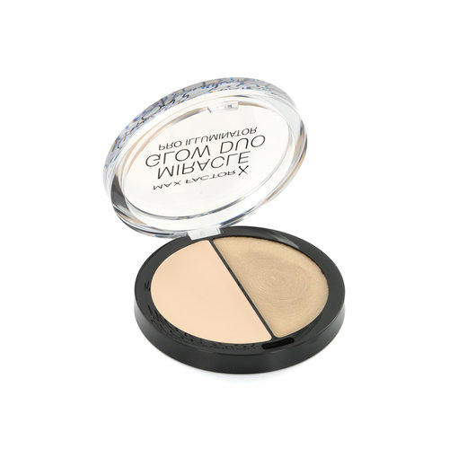 Max Factor Miracle Glow Duo Highlighter - 10 Light Max Factor Miracle Glow Duo Highlighter - 10 Light