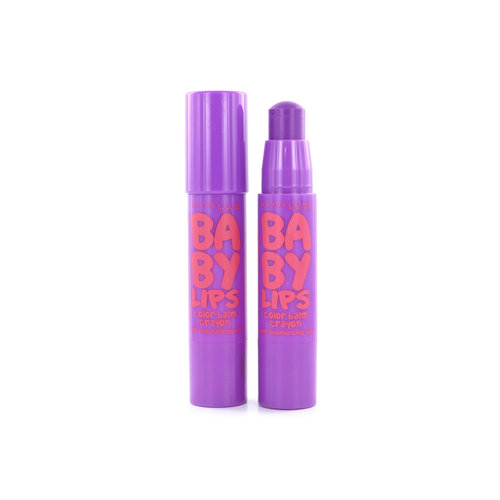 Maybelline Baby Lips Color Balm Crayon - 025 Playful Purple (2 Stuks)