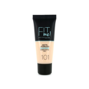 Fit Me Matte + Poreless Foundation - 101 True Ivory