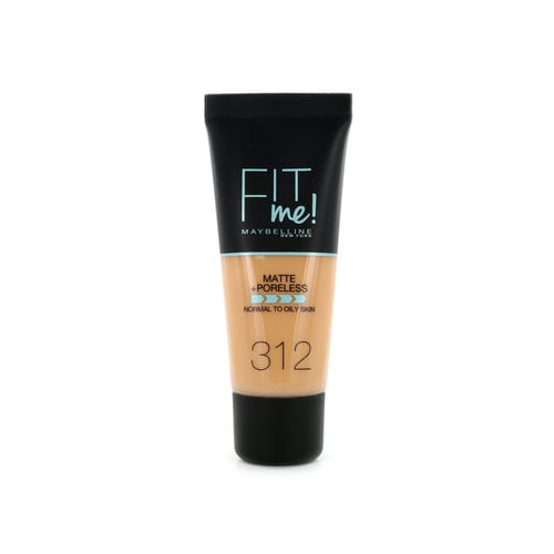 Maybelline Fit Me Matte + Poreless Foundation - 312 Golden Maybelline Fit Me Matte + Poreless Foundation - 312 Golden