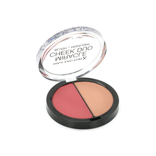 Max Factor Miracle Cheek Duo - 30 Dusky Pink & Copper Max Factor Miracle Cheek Duo - 30 Dusky Pink & Copper