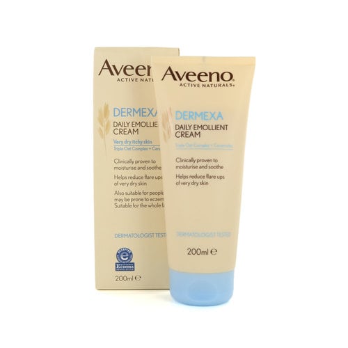 Aveeno Daily Emollient Cream - 200 ml (voor zeer droge en jeukende huid)