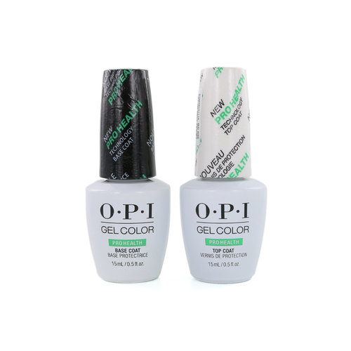 O.P.I GelColor Basecoat & Topcoat