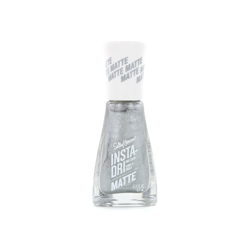 Sally Hansen Insta-Dri Matte Nagellak - 011 Smokey Silver