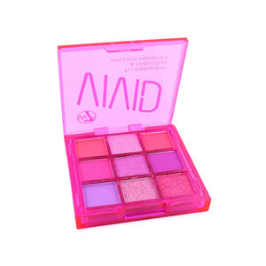 Vivid Pressed Pigment Oogschaduw Palette - Punchy Pink