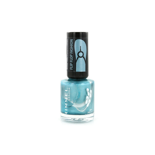 Rimmel 60 Seconds Nagellak - 410 Aqua Chrome