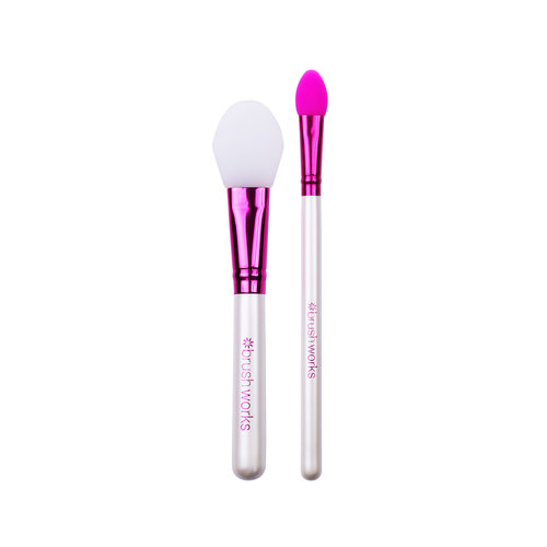 Brushworks Silicone Face Mask Applicators (2 Stuks)