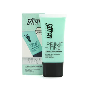Saffron Prime and Fine Primer - Anti-Redness Prime and Fine Primer - Anti-Redness