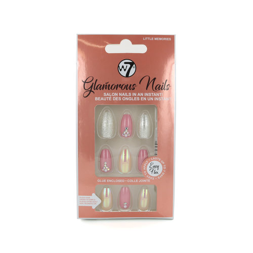 W7 Glamorous Nails - Little Memories (met nagellijm)