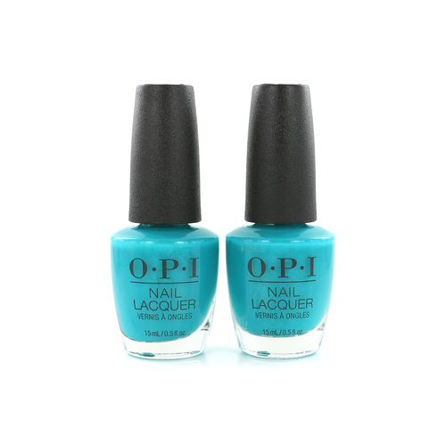 O.P.I Nagellak - Dance Party Teal Dawn (2 stuks)