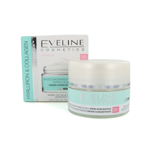 Eveline Ant-Wrinkle And Moisturizing Day and NIght Cream 30+ Anti-rimpel crème - 50 ml (Hyaluron & Collagen)