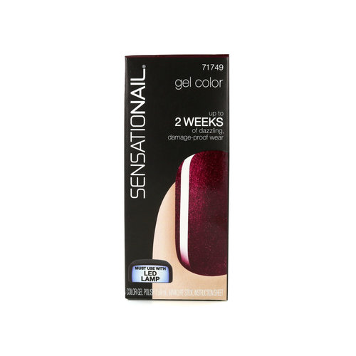 Sensationail Gel Color Nagellak - Merlot Magic