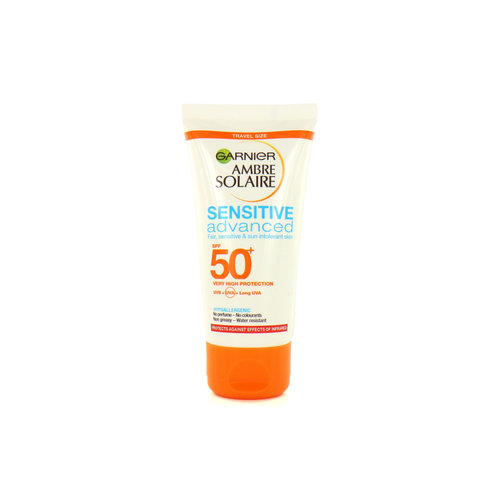 Garnier Ambre Solaire Advanced Sensitive SPF 50 Zonnebrandcrème - 50 ml