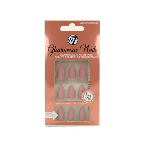 W7 Glamorous Nails - Nude With Attitude