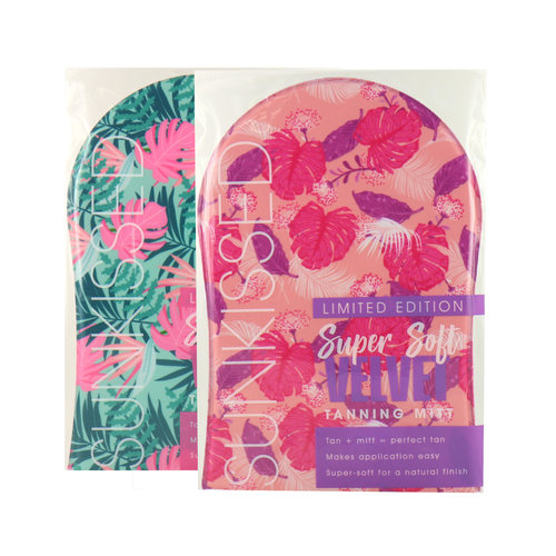 Sunkissed Super Soft Velvet Tanning Mitt - Limited Edition (2 stuks)