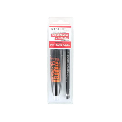 Rimmel ScandalEyes Reloaded Mascara + Soft Khol Eyeliner - Black