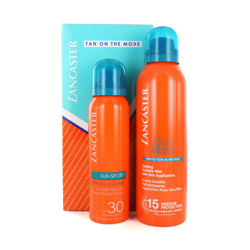 Lancaster Sun Sport Cooling Invisible Mist Zonnebrand Spray - 100 ml + 200 ml (SPF 30 - SPF 15)