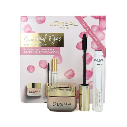 L'Oréal Age Perfect Beautiful Eyes The Collection Cadeauset - 15 ml