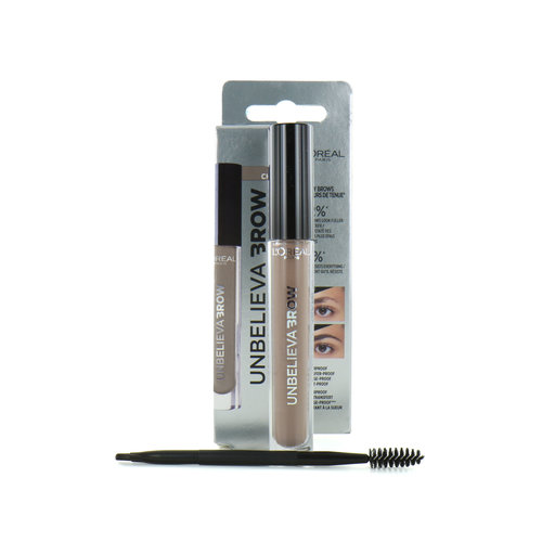 L'Oréal Unbelieva Brow Wenkbrauwgel - 104 Chatain