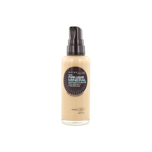 Maybelline Pure Liquid Mineral Foundation - 021 Nude