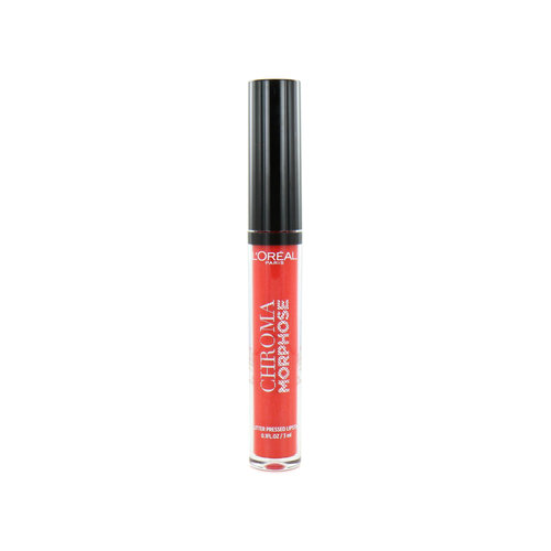 L'Oréal Chroma Morphose Glitter Pressed Lipstick - 01 Vamp Queen